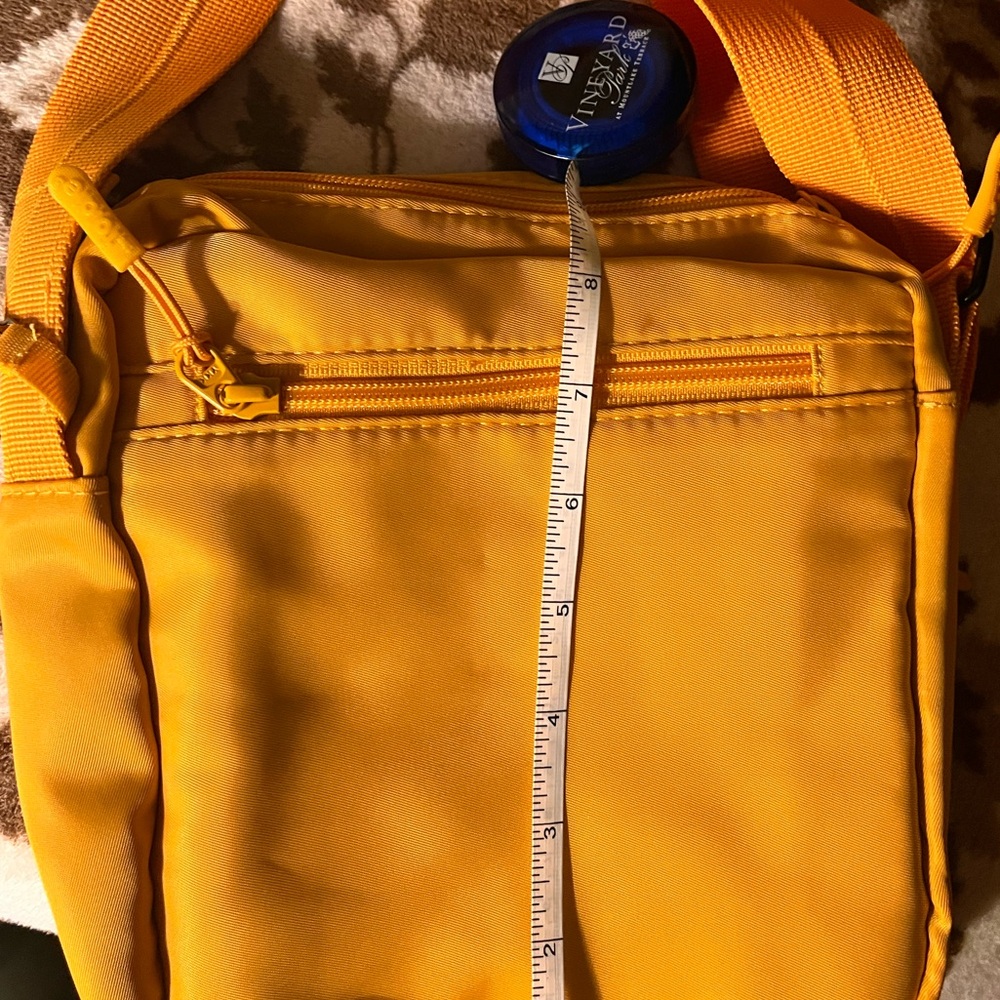 Foldie Mustard Messenger Bag - Picture 5 of 5